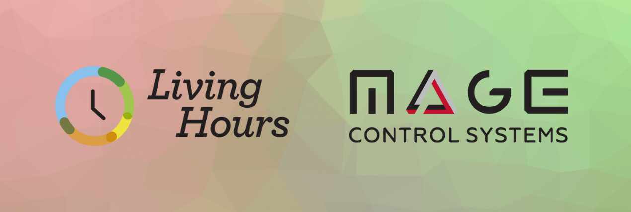 Living Hours Scotland & Mage Control Systems Ltd logos